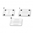 Premium Cabling RDF rack - Top Plates